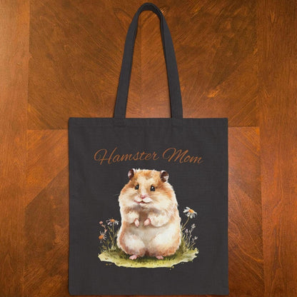 Hamster Mom Tote Bag – Cute Pet Lover Gift, Small Animal Canvas Bag